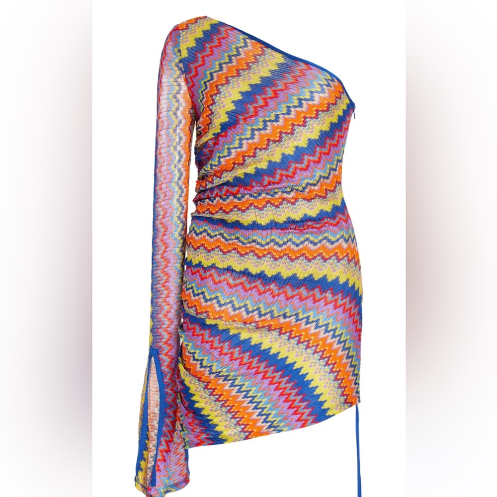 Alexis Devon Oone- Shoulder Mini Dress